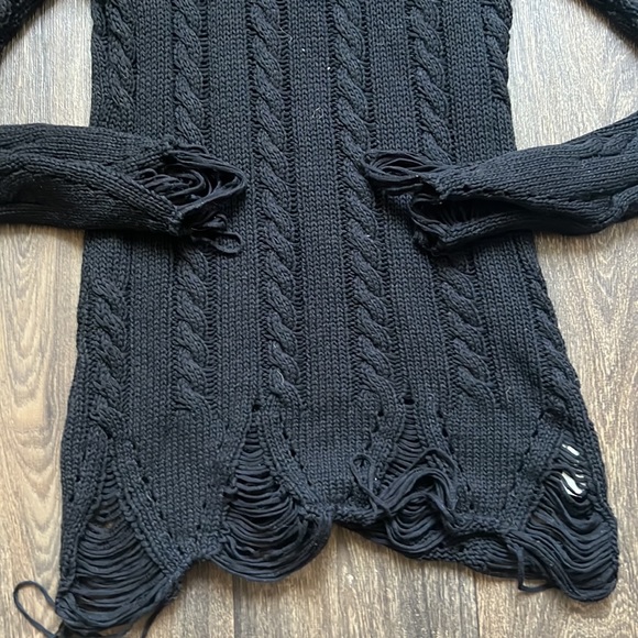 Sunaj distressed Turtleneck sweater - Picture 3 of 7